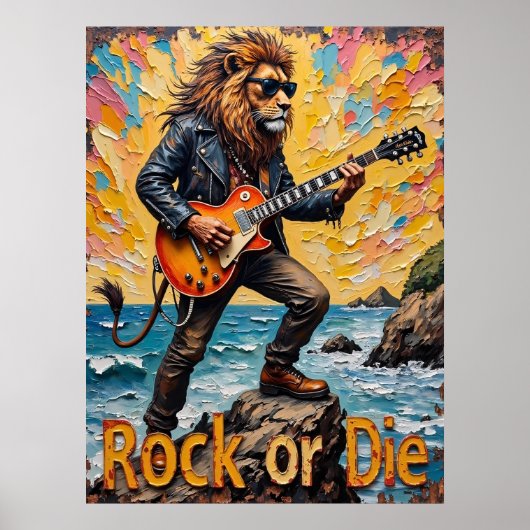 Poster Sunset Shred : Riff côtier du lion (Devant)
