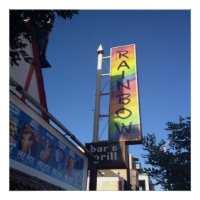 Sunset Strip Rainbow Los Angeles Color Photographi