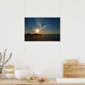 Poster Sunset texturé par Shirley Taylor (Cuisine)