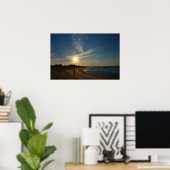 Poster Sunset texturé par Shirley Taylor (Bureau à domicile)