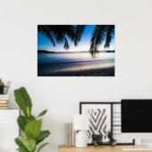 Poster Sunset Tropical Seascape (Bureau à domicile)