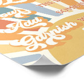 Poster Sunshine Baby Shower Here Come The Son Mom-osa Bar (Coin)