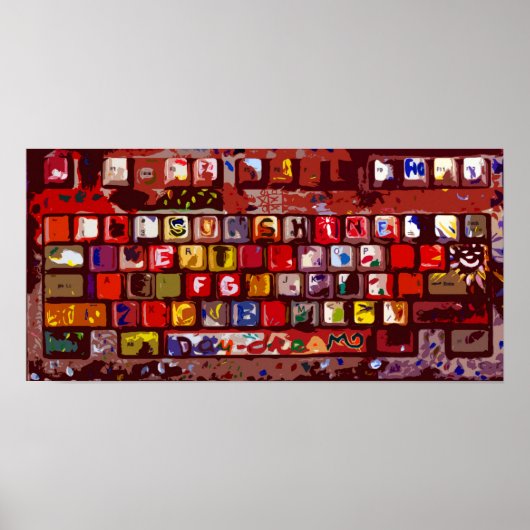 Poster Sunshine Day dream (Devant)