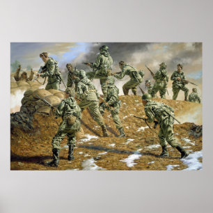 Poster Sunshine Division en Corée par Rick Reeves Imprime