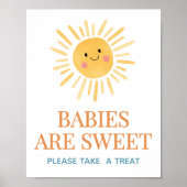 Poster Sunshine Here Comprend le Fils Les bébés sont sucr (Devant)