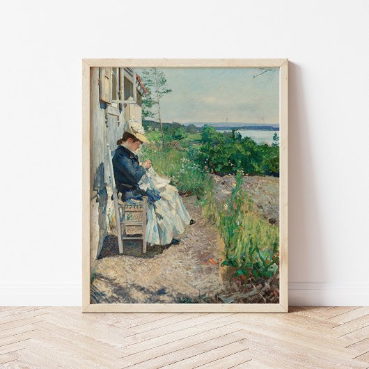Poster Sunshine, Kalvøya | Eilif Peterssen