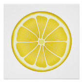 Poster Sunshine Lemon Wall Art (Devant)