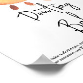 Poster Sunshine Ne dis pas bébé (Coin)