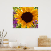 Poster Sunshine Sunflower (Cuisine)