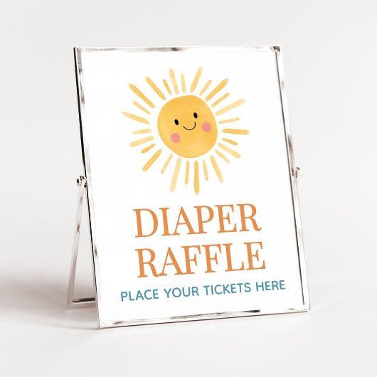 Poster Sunshine Voici le Son Déchets Raffle