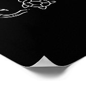 Poster Sunshine Waves Turtles Hawaii Beach Vacatio d'été (Coin)