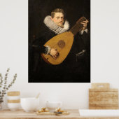 Poster Suonatore di Liuto (Cuisine)