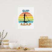 Poster SUP ASAP Stand Up Paddling (Cuisine)