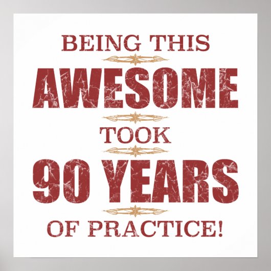 Poster Super 90e anniversaire (Devant)