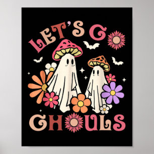 Poster Super Allons Gouls Halloween Ghost Outfit for