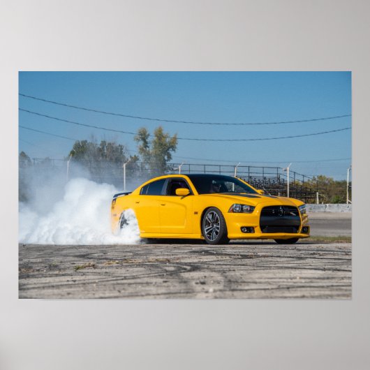 Poster Super Bee Burnout (Devant)