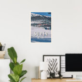 Poster Super Besse Station de ski (Bureau à domicile)