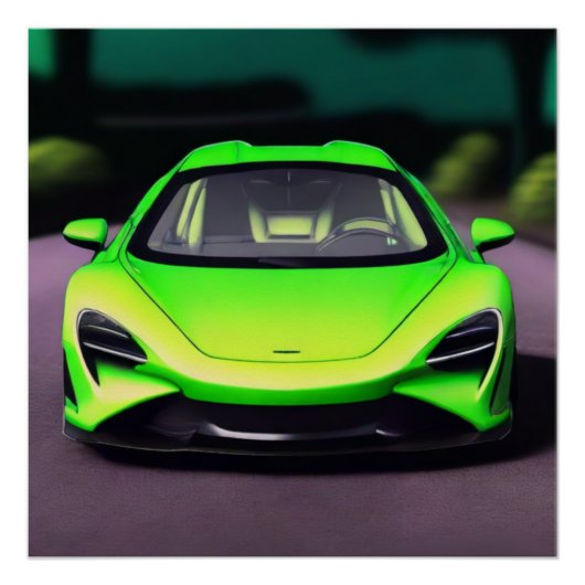 POSTER SUPER CAR (Devant)