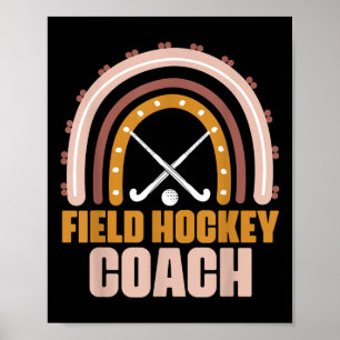 Poster Super Coaching de Hockey sur Gazon Bohème Arc-en-C