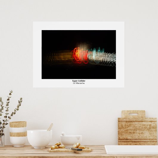 Poster Super Collider (Cuisine)