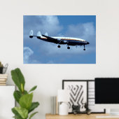 Poster Super Constellation Lockheed L-1049 (Bureau à domicile)