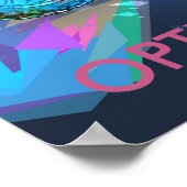 Poster Super Crayon Colour Dirt Vélo Downhill (Coin)