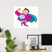 POSTER SUPER DAD (Bureau à domicile)