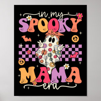 Poster Super Dans Ma Mama Éffrayante Époque Mère Mère Rét