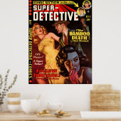Poster Super Détective #2 mai 1950 | Cool Noir Art (Cuisine)