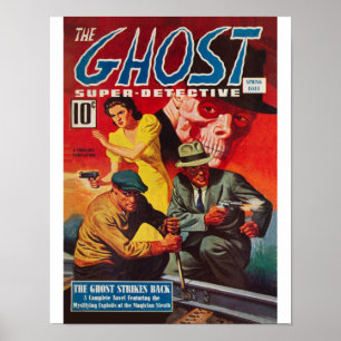 Poster Super Détective Ghost Printemps 1940
