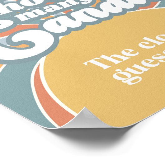 Poster Super Devis Combien De Candies Retro Douche Jeu (Coin)