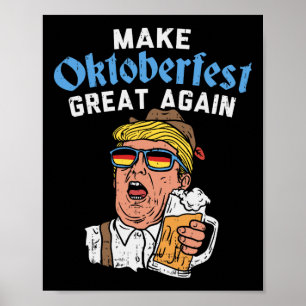 Poster Super Encore Drôle Trump Boire Bière Mug Cadeau