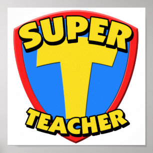 Poster Super enseignant