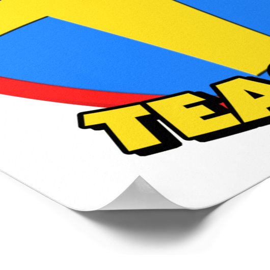 Poster Super enseignant (Coin)