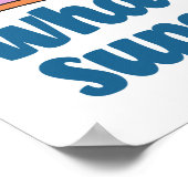 Poster Super ergothérapeute mignonne OT (Coin)