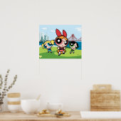 Poster Super Fierce Powerpuff Girls (Cuisine)