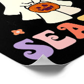 Poster Super Halloween Ghost Holding Mer Éffrayante Citro (Coin)