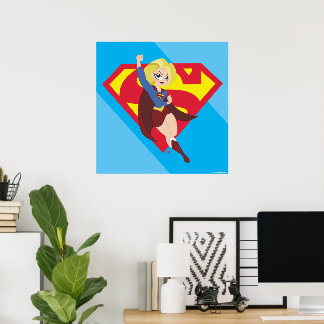 Poster Super Hero filles Supergirl DC