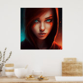 Poster Super-Héros (Keuken)