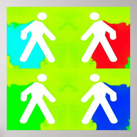 Poster Super héros (Devant)