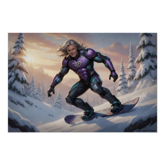 Poster Super-héros de l'hiver (Devant)