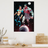 Poster super héros prime (Cuisine)
