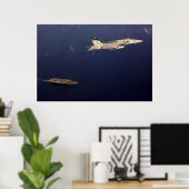 Poster Super Hornet F/A-18E (Bureau à domicile)