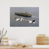 Poster Super Hornet F/A-18E (Cuisine)