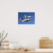 Poster Super Hornet F/A-18E (Cuisine)