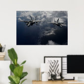 Poster Super Hornet F/A-18E (Bureau à domicile)
