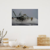 Poster Super Hornet F/A-18E (Cuisine)