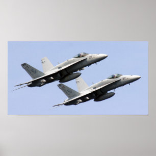 Poster Super Hornet F/A-18E