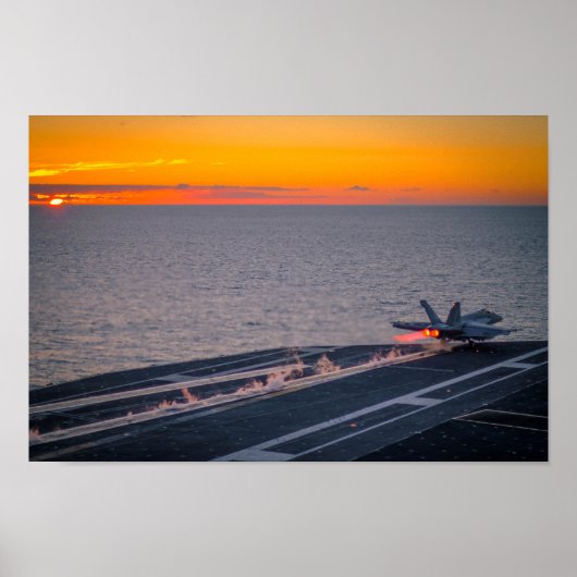Poster Super Hornet F/A-18E (Devant)