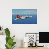 Poster Super Hornet F/A-18F (Bureau à domicile)